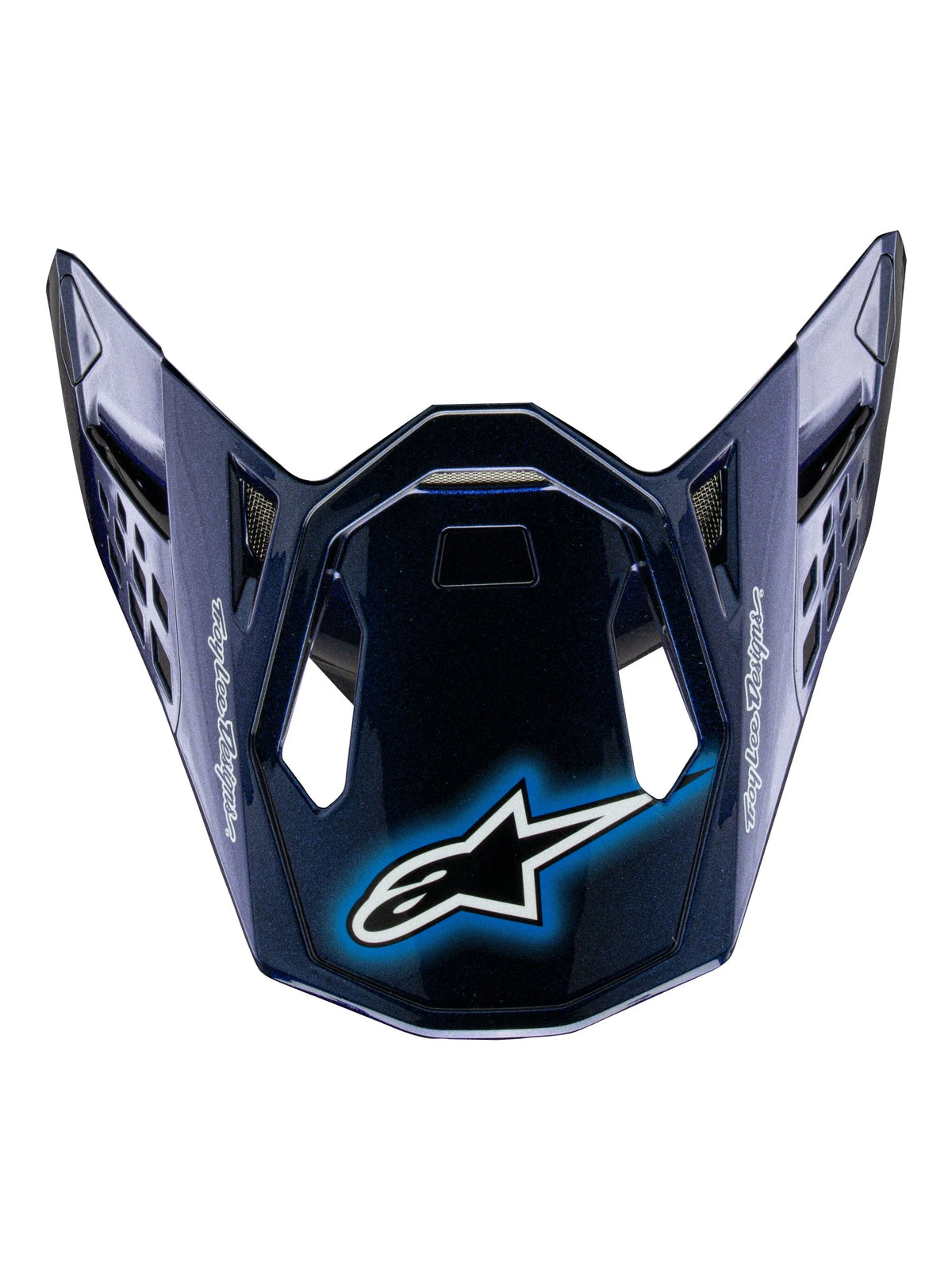 Alpinestars S-M10 TLD Edition 25 helmklep – Donkerblauw - MxProStoreParts