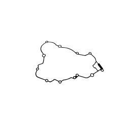 Athena binnenste koppelingsdeksel pakking KTM SX 125 16 - & SX 150 16 - & Husqvarna TC 125 16 - MxProStoreParts