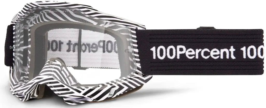 100% Accuri 2 Samba Crossbril – Klare Linse - MxProStoreParts