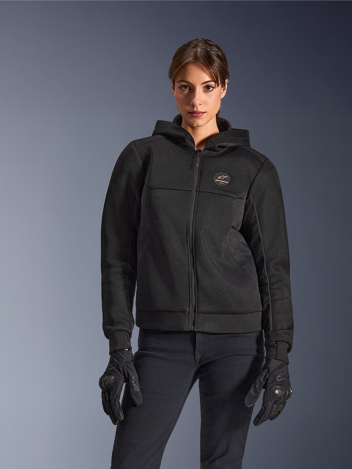 Alpinestars Dames Stella Chrome Superairflow Hoodie - MxProStoreParts