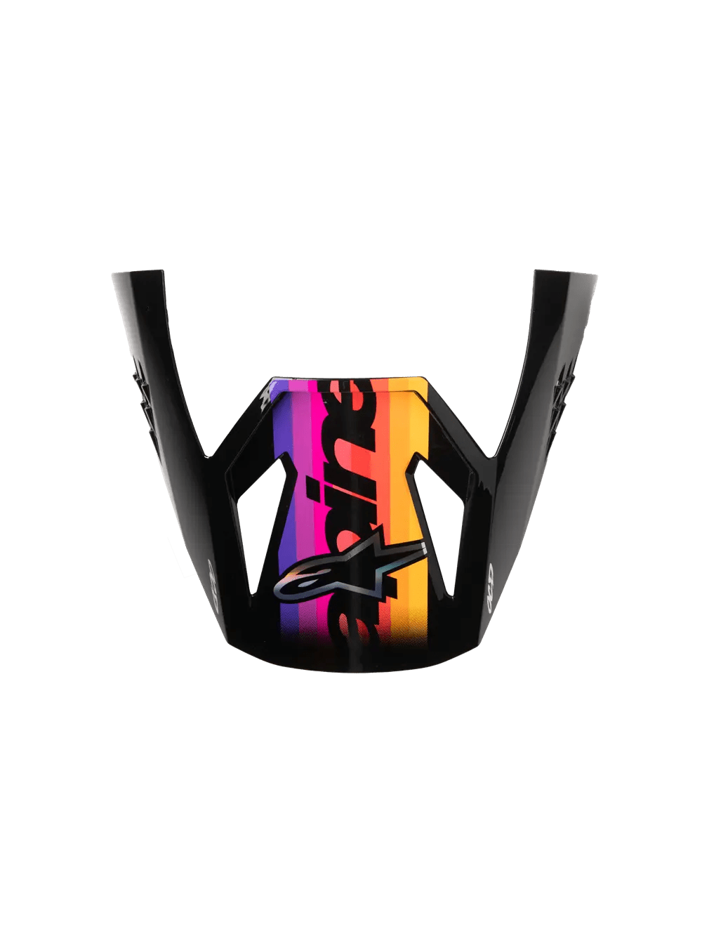 Alpinestars S-M3 Force helmklep – Zwart glanzend - MxProStoreParts