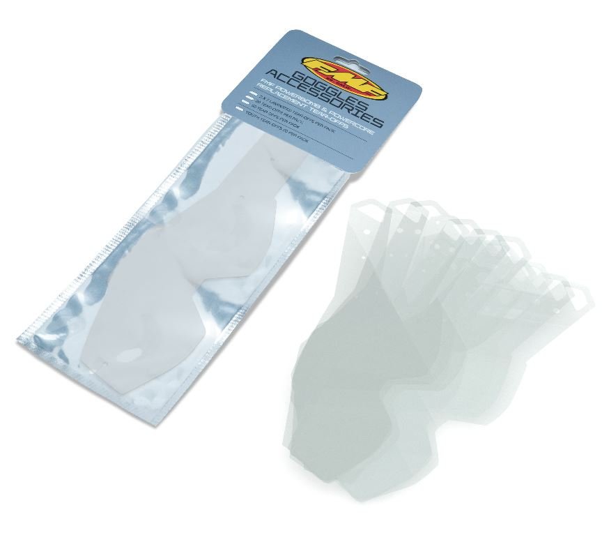 FMF POWERBOMB/CORE Standard Tear-Offs - 20 pk - MxProStoreParts