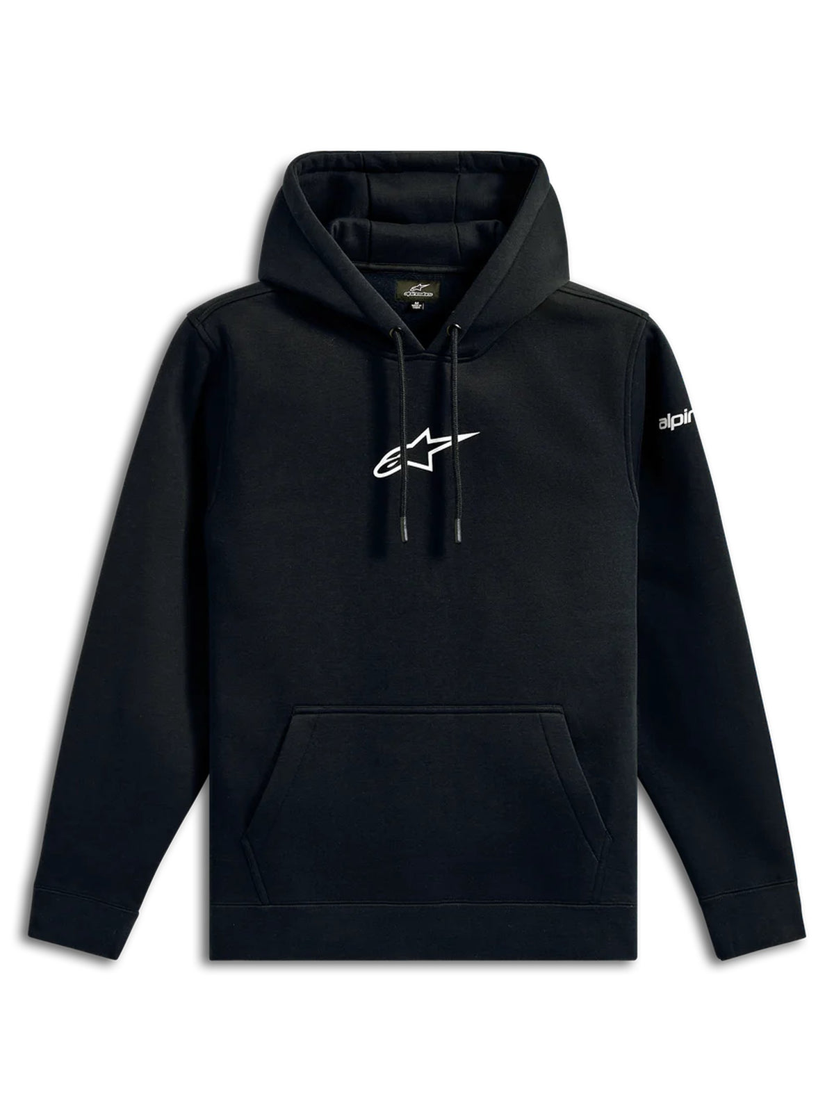 Alpinestars Hoodie Frontal Black - MxProStoreParts