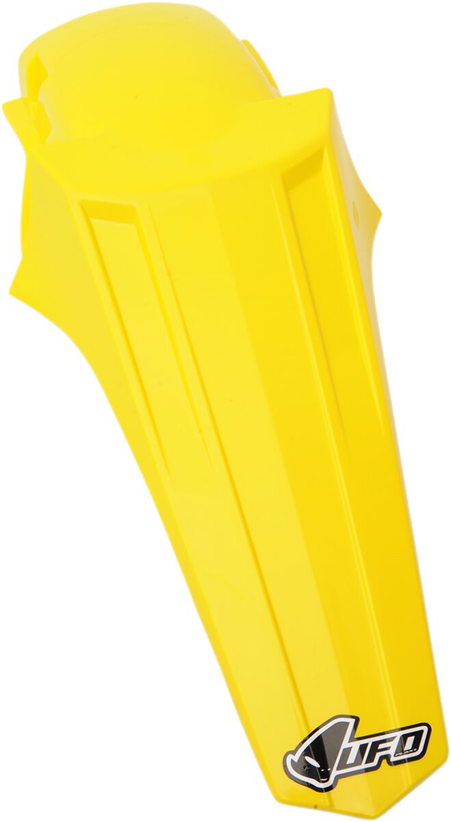 UFO geel achterspatbord met vernieuwde vormgeving — voor o.a. SUZUKI RM 85 (2002–2012) - MxProStoreParts