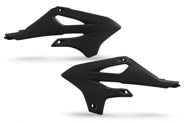 UFO Radiator cover YZ85 2022- Black 001
