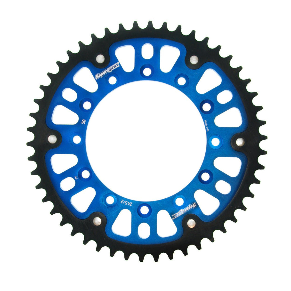 Supersprox Stealth Rear sprocket Blue – RST-245/2:48-BLU - MxProStoreParts