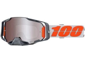 100% Armega Crossbril Silber - Silberner Spiegellins ( 2024 Kollektion ) - MxProStoreParts