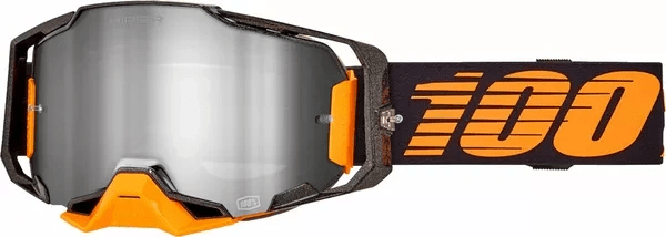 100% Armega Crossbril Acosta - Silver Hiper mirror lens ( 2025 Spring collection ) - MxProStoreParts