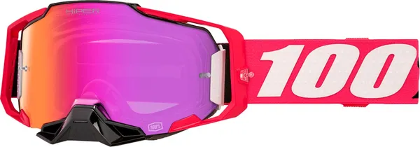 100% Armega Crossbril Kloug - Rode Hiper spiegel lens ( 2025 Spring collection )
