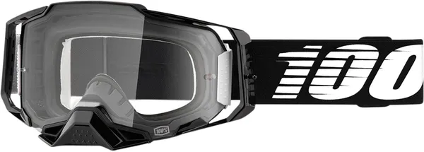100% Armega Crossbril Zwart - Clear lens ( 2025 collection )