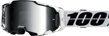 100% Armega Crossbril Atac - Silver mirror lens ( 2024 collection )