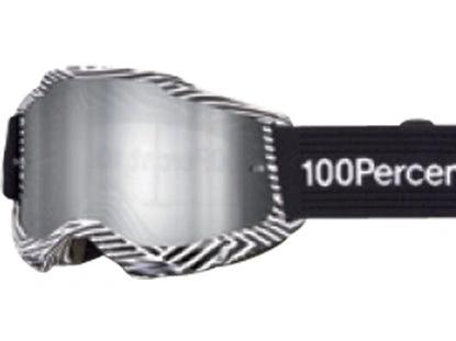 100% Accuri 2 Crossbril Samba - Zilvere Spiegel lens ( 2025 collection ) - MxProStoreParts