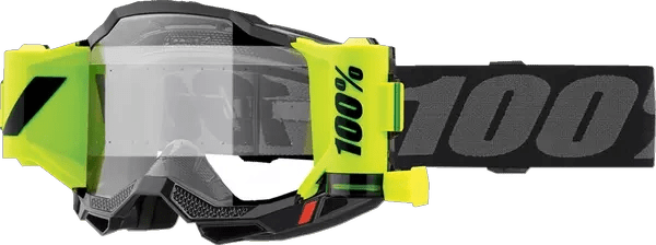 100% Accuri 2 Forecast Roll Off Crossbril Zwart ( 45mm roll off ) - MxProStoreParts