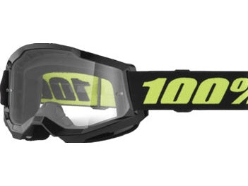 100% Strata 2 Motocross Goggles Solar Eclipse - clear clear lens (2026 collection)