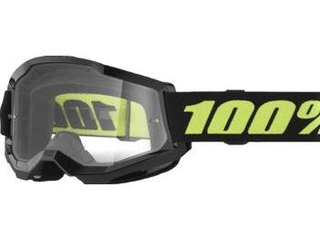 100% Strata 2 Crossbril Solar Eclipse - klare Linse (2026 Kollektion) - MxProStoreParts