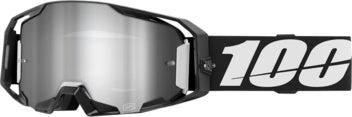 100% Armatic Crossbril Black - Silver mirror lens ( 2025 collection ) - MxProStoreParts