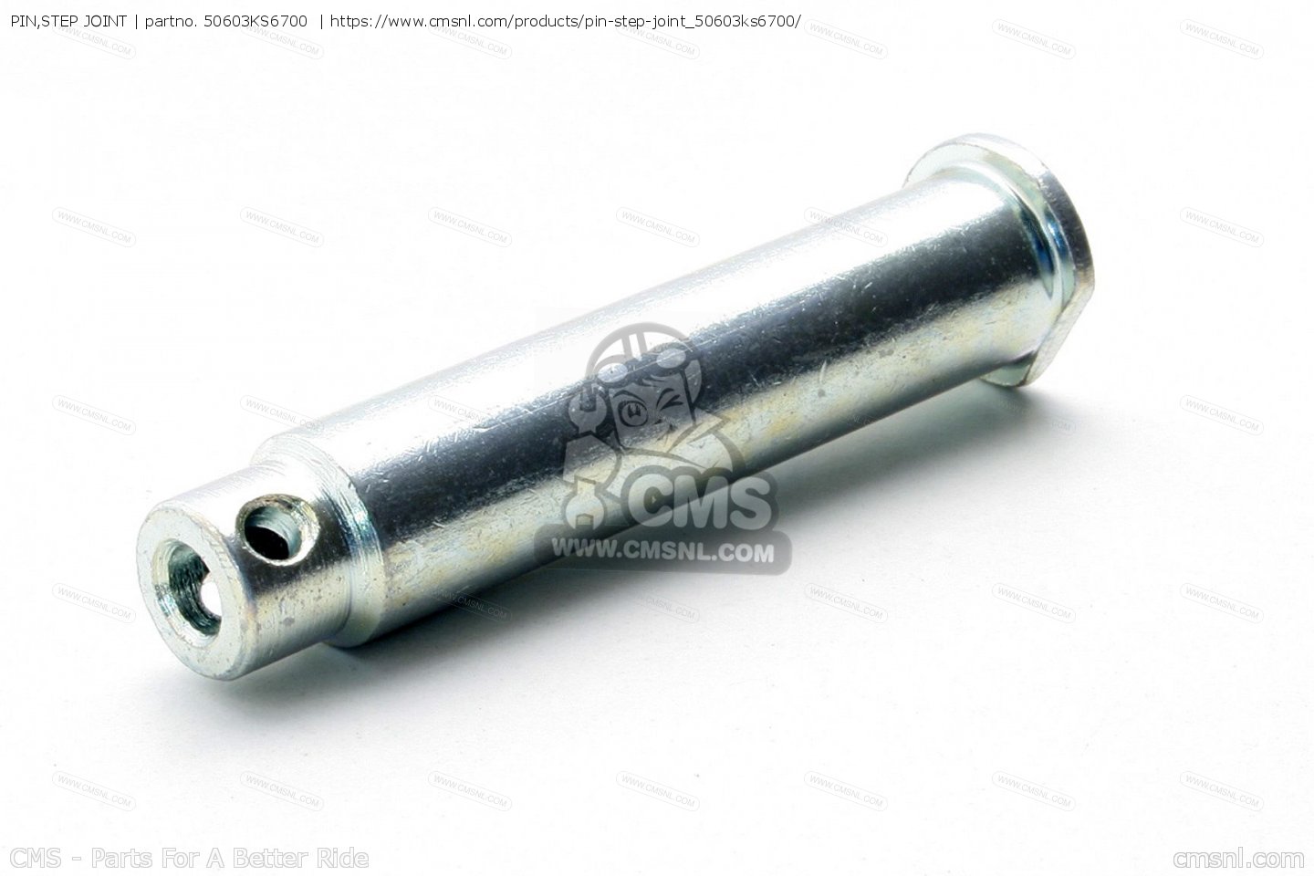 Honda OEM voetsteun bout 50603-KS6-700 ( linker of rechter voetsteun )