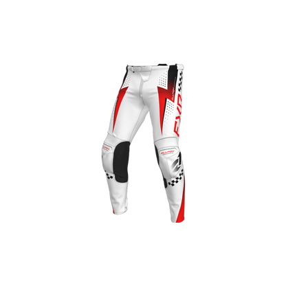 FXR Clutch Pro MX Pant 26 White/Red/Black