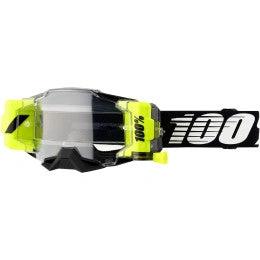 100% Armega Forecast Roll Off Crossbril Schwarz (50mm roll off) - MxProStoreParts