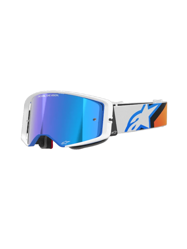 Alpinestars Supertech Corp Goggle – Blue/Orange Mirror Blue - MxProStoreParts