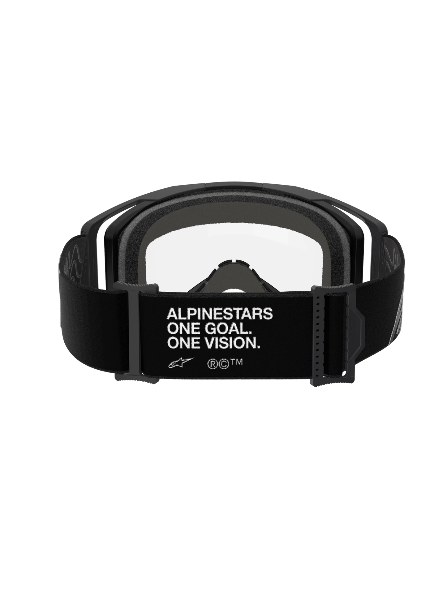 Alpinestars Vision 8 Corp Veiligheidsbril Zwart Helder - MxProStoreParts