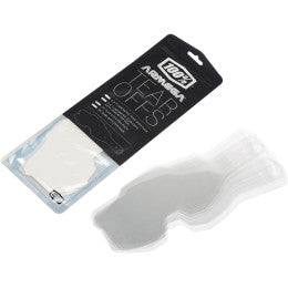 100% tear off gelamineerd 2x 7 pack voor 100% Armega bril