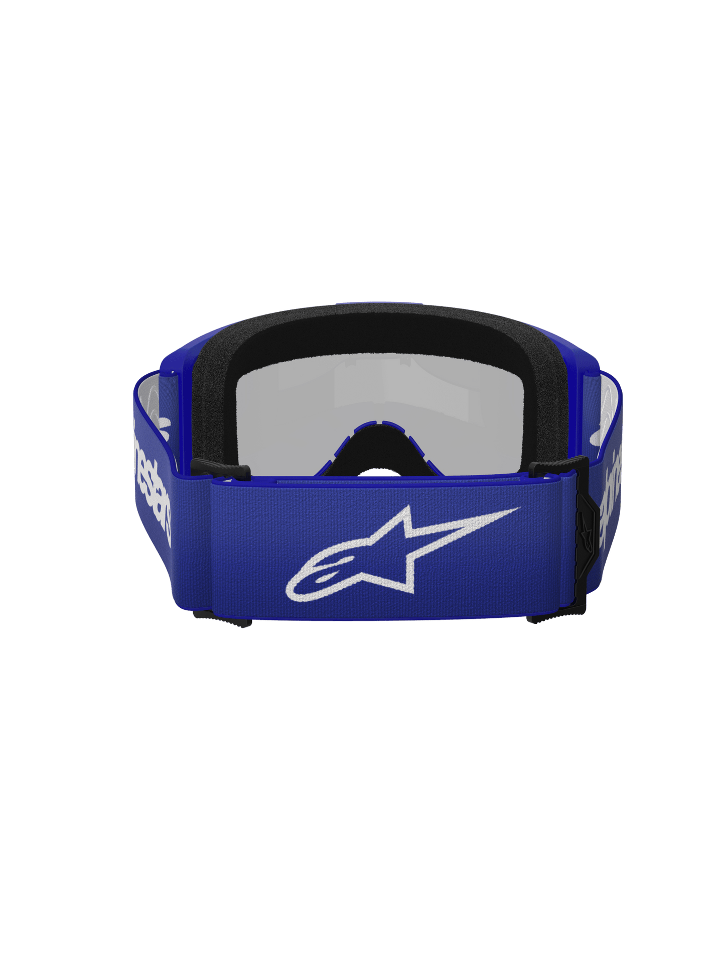 Alpinestars Vision 3 Wordmark Veiligheidsbril Blauw Spiegel Zilver - MxProStoreParts