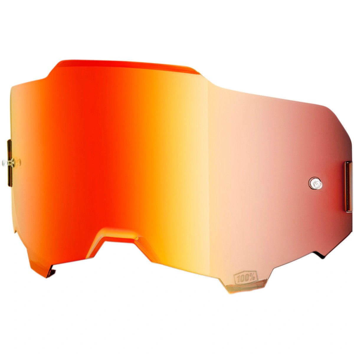 100% spiegelrotes Objektiv für die 100% Armega Motocross-Brille - MxProStoreParts