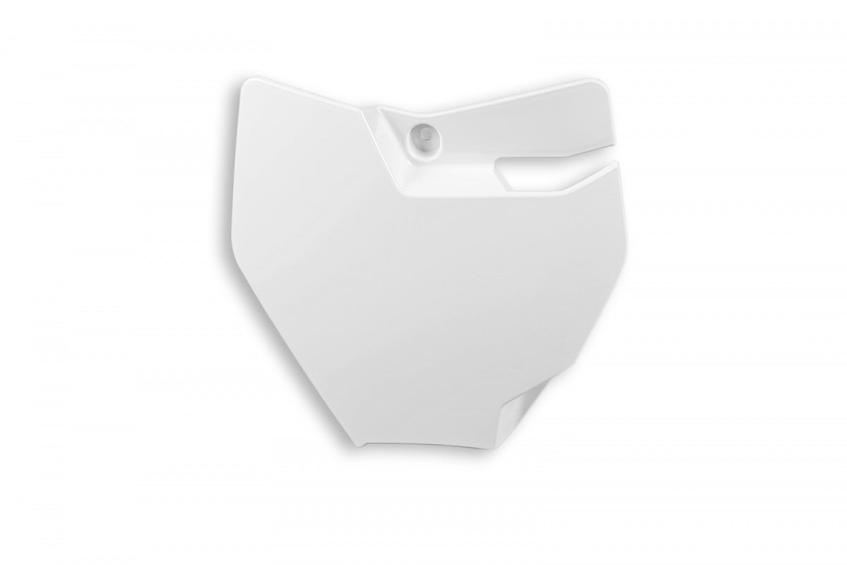 UFO Front number plate GasGas MC 65 2021- White 041