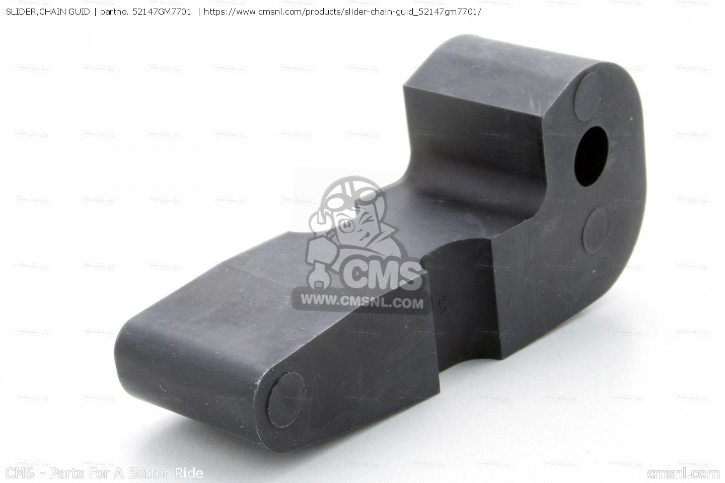 Honda OEM SLIDER CHAIN GUIDE CR 80