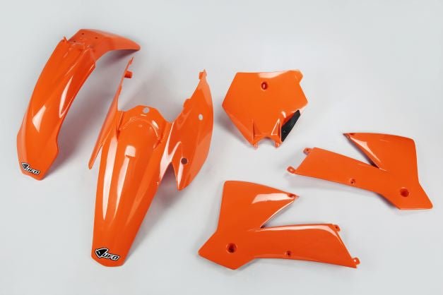 UFO Plastic kit 5-parts original KTM SX125-525 2T/4T 03-04