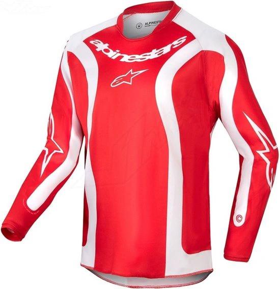 Alpinestars Jersey Youth Racer Lurv Mars Red White - MxProStoreParts