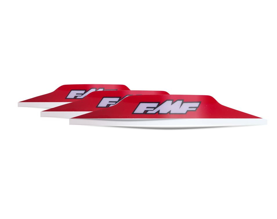 FMF POWERBOMB Film System Replacement Mud-Flap Kit - 3 pk