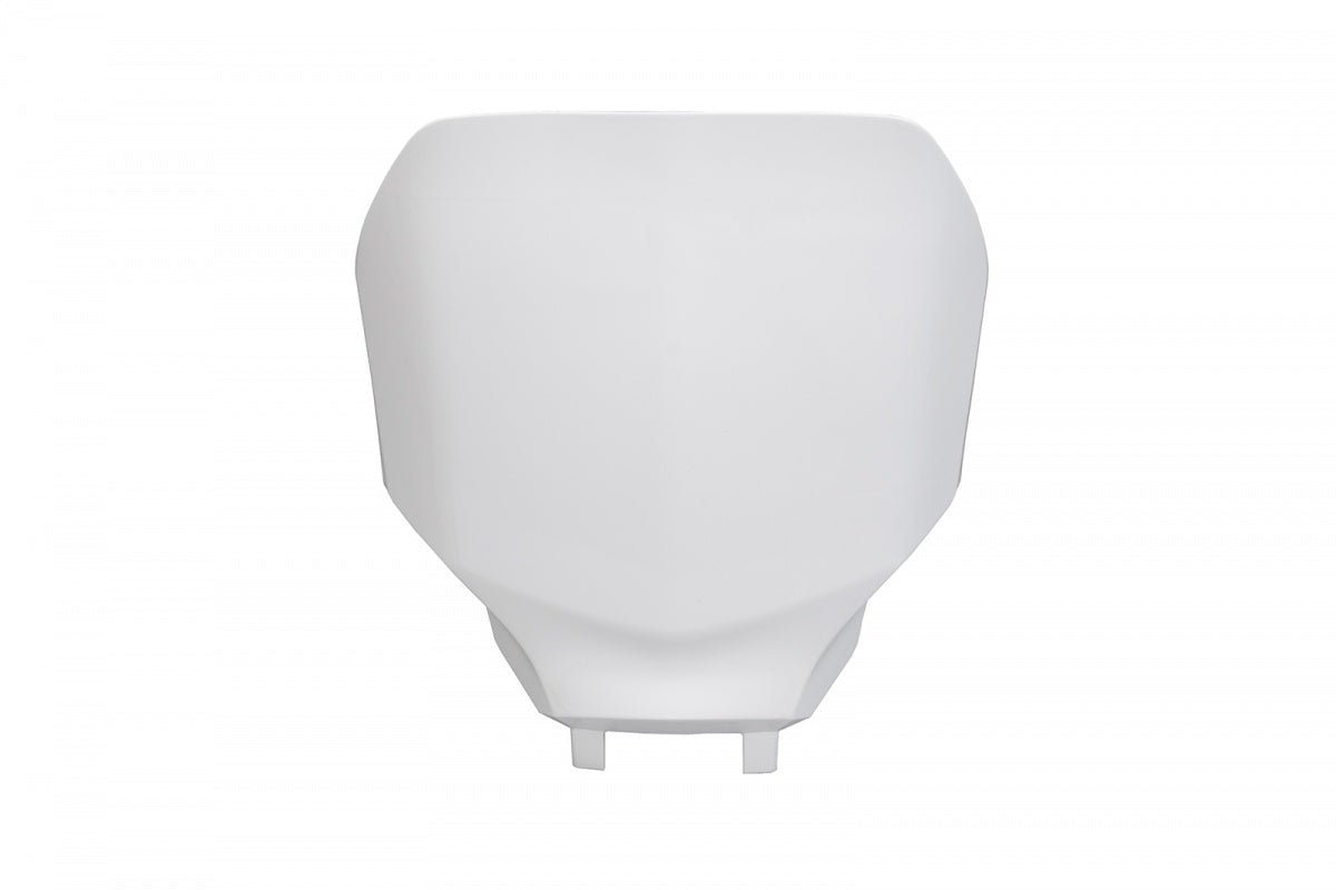 UFO Plaque d'immatriculation avant YZ450F 23-.. YZ250F 24-.. Blanc 046 - MxProStoreParts