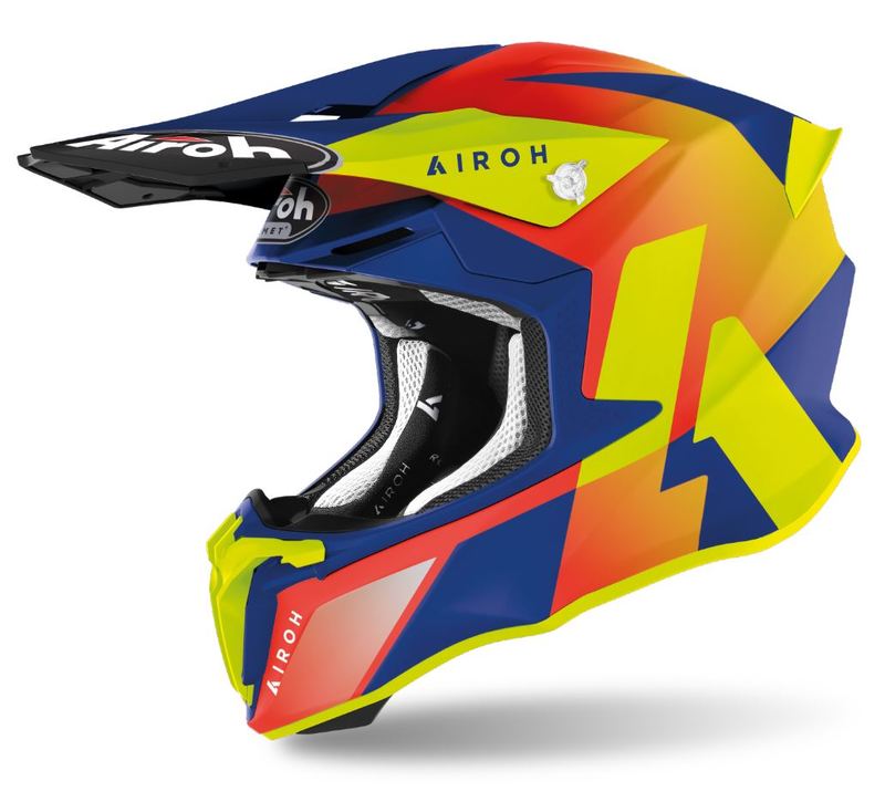 Airoh motocross helmet Twist 2.0 Lift Azure matt