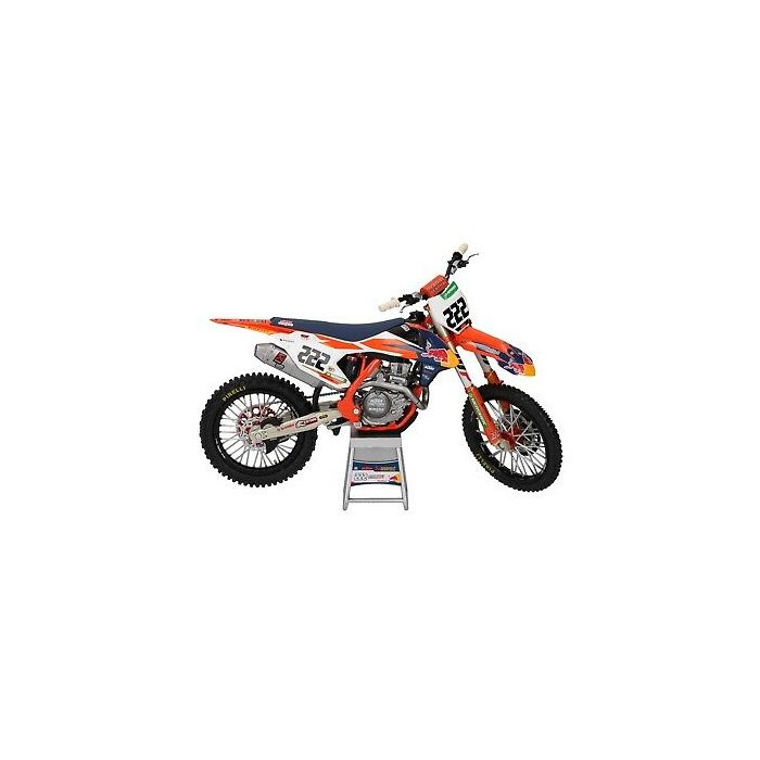 Airtime Miniature 1:10 KTM SX-F 450 Factory Racing Cairoli 222