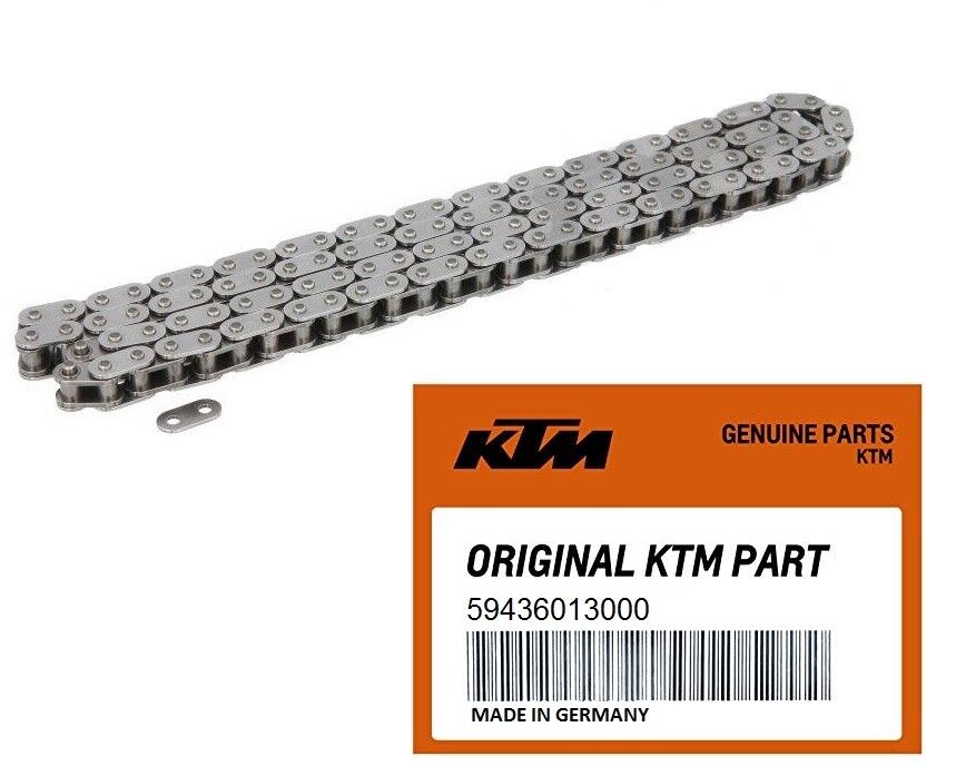 KTM OEM TIMING CHAIN 92 ROLLS 03 450 SX 59436013000