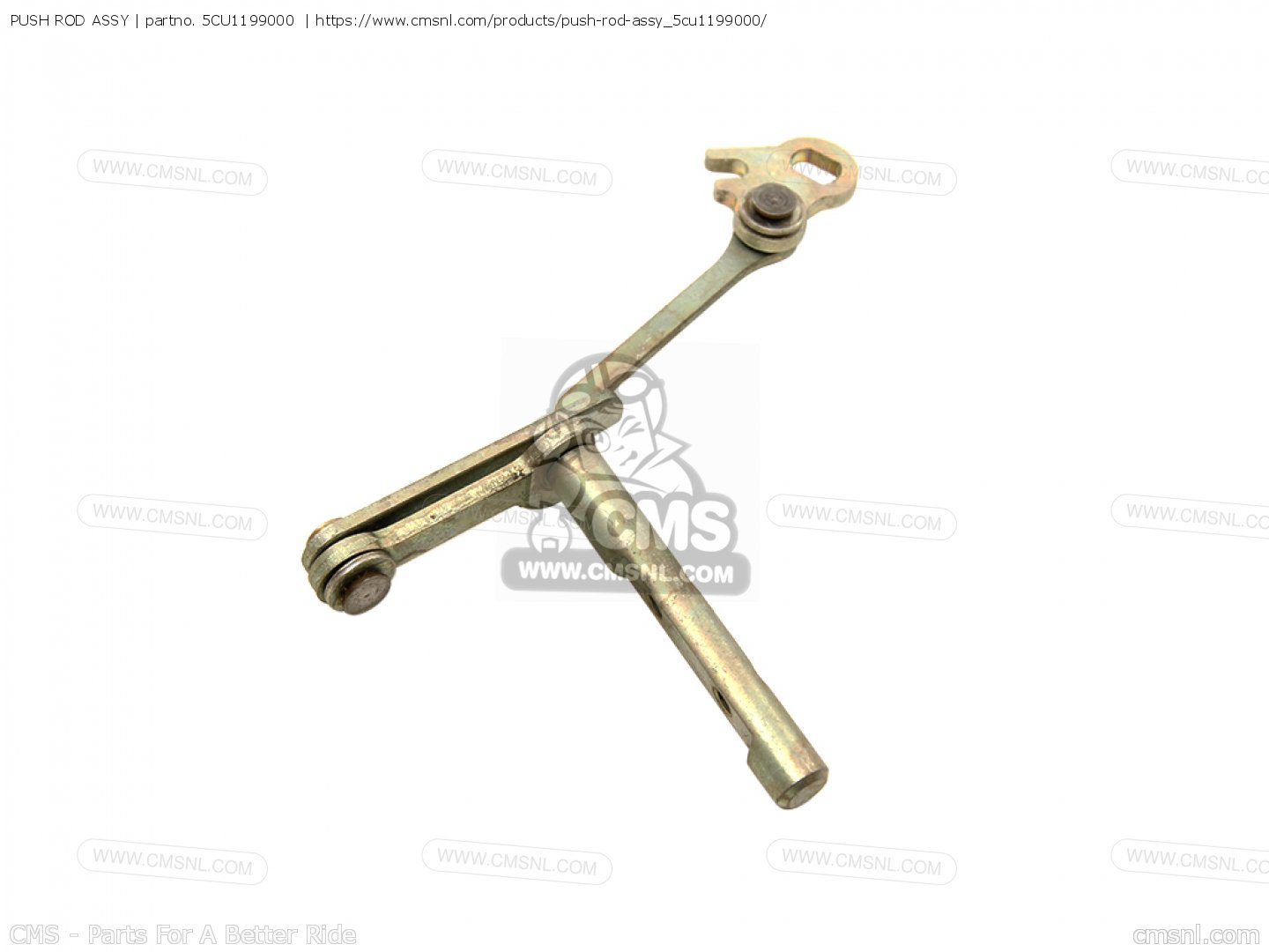 Yamaha OEM powervalve push rod assy 5CU-11990-00-00 geleverd als 5CU-11990-10-00 Yamaha YZ 250 1999-