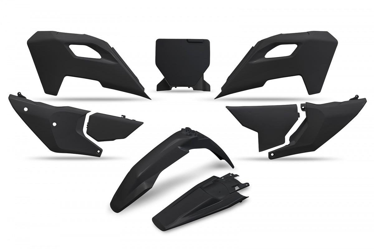 UFO Plastic kit 5-parts Black 001 HVA TC/FC 125-450 23-24