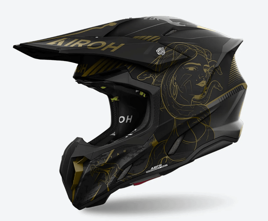 Airoh Twist 3 cross helmet – Matte titanium - MxProStoreParts