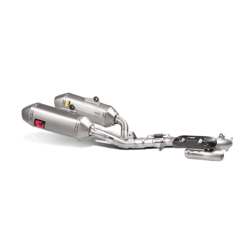 Akrapovic Evolution Line (Titanium) Honda CRF250R/RX 2016-2017 (Double silencer) - MxProStoreParts