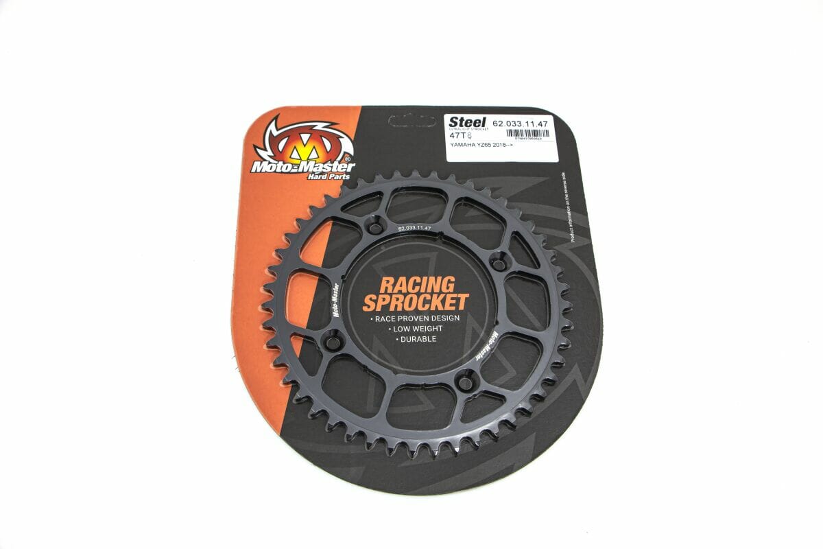 Moto Master rear sprocket 47 teeth steel Yamaha YZ 65