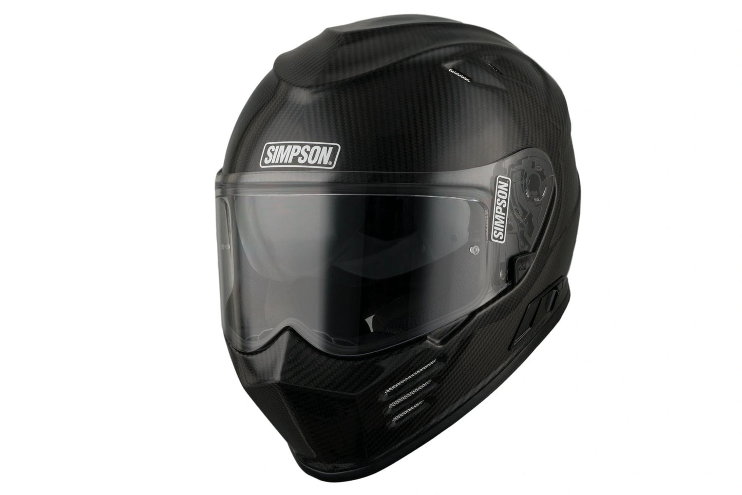 SIMPSON Venom 06 carbon full-face motorcycle helmet with clear visor