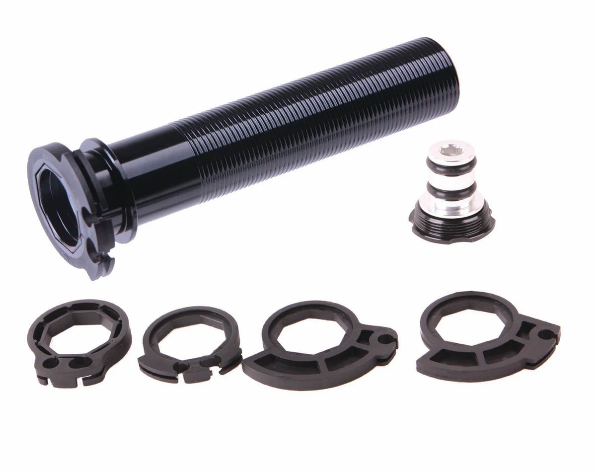 ODI Fusion PRO MX gashuls – aluminium zwart - MxProStoreParts