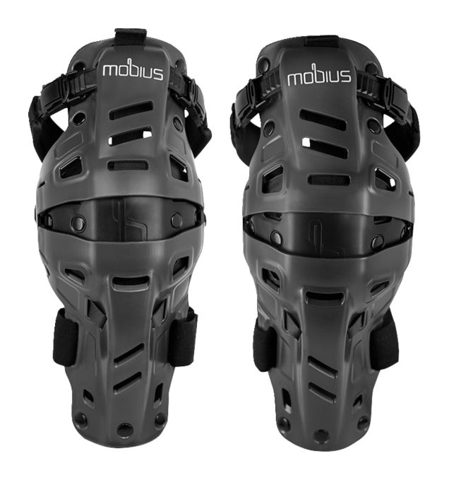 Mobius X8H Hybrid Knee Support storm grey/black