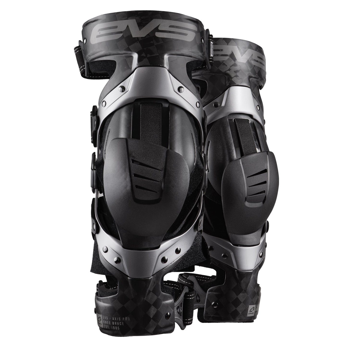 EVS Axis Pro Knee Brace Pair Grey
