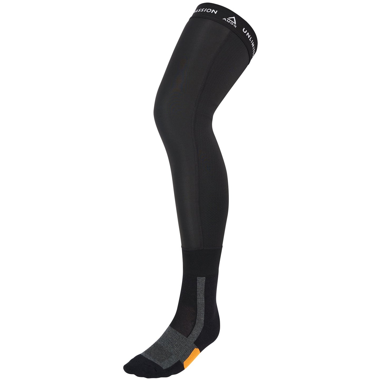 AMOQ Knee Brace Socks Black