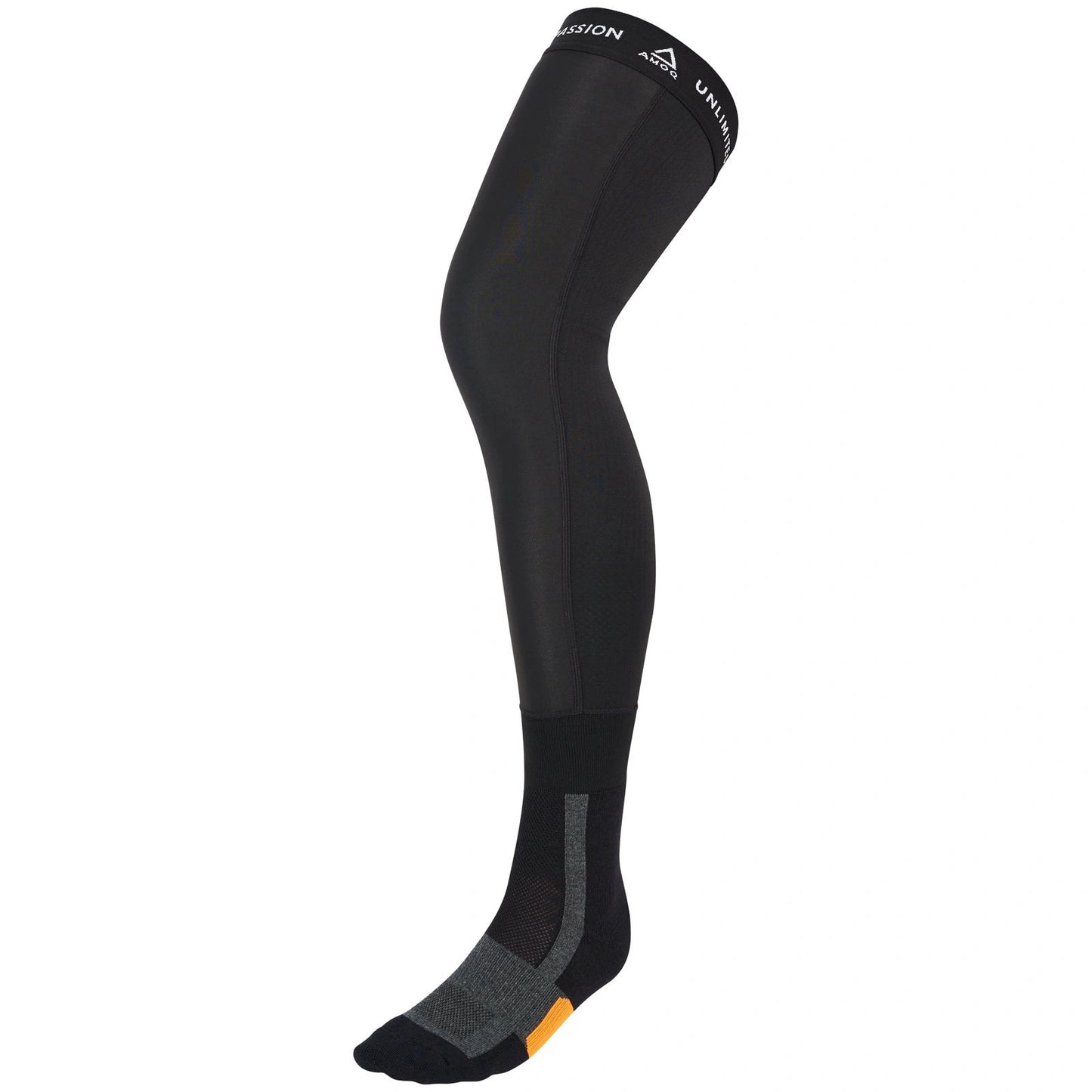 AMOQ Knee Brace Socks Black