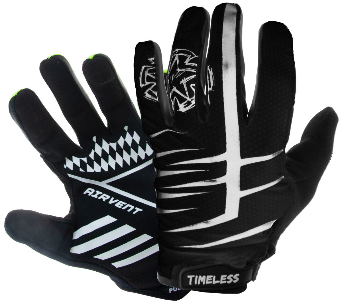 Timeless X-fighter MX glove, black/vit