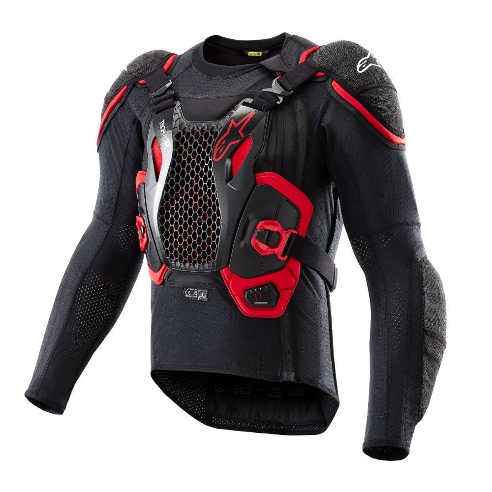 Alpinestars Airbag-Tech - Air-Schutzweste Schwarz/Rot - MxProStoreParts